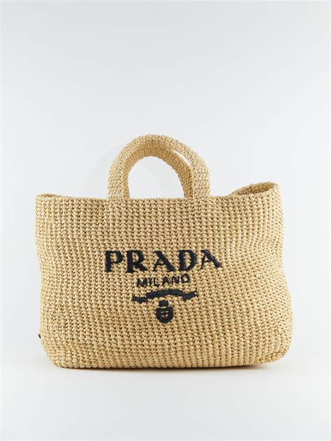 prada raffia beach bag|prada large raffia tote.